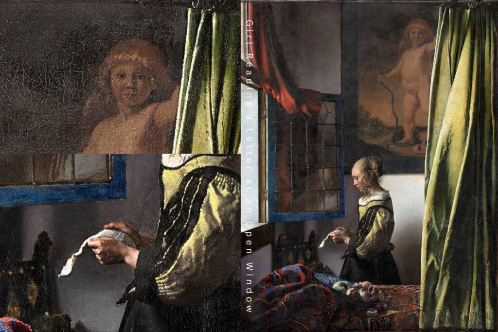 Girl Reading a Letter at an Open Window – 1657–1659